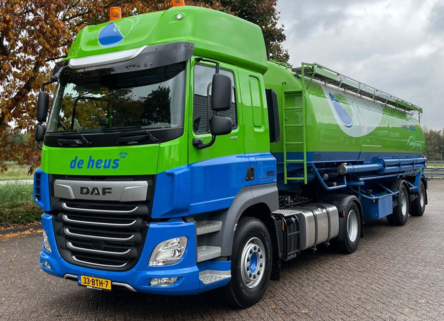 De Heus Voeders neemt nieuwe DAF CF in ontvangst